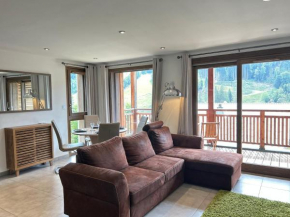 Appartement 48m² face aux pistes avec balcon, 4 couchages, près du centre des Gets, garage inclus - FR-1-623-330